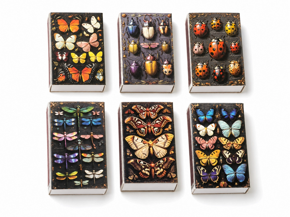 Insect Specimen Match Boxes