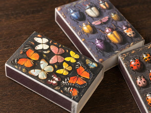 Insect Specimen Match Boxes