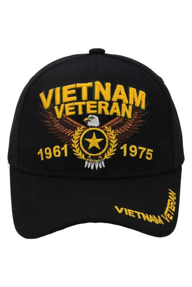 Vietnam Veteran Black Cap