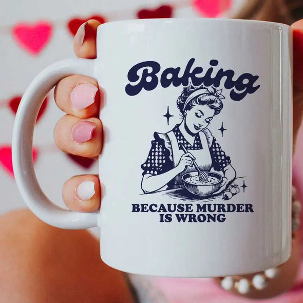 Because Murder Is Wrong Mug