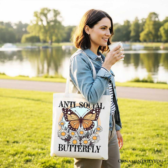  Anti-Social Butterfly Tote