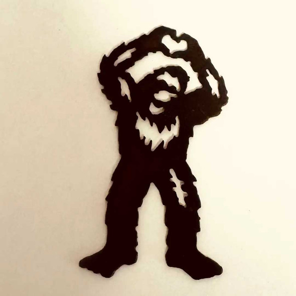  Bigfoot Heart Hands Magnet