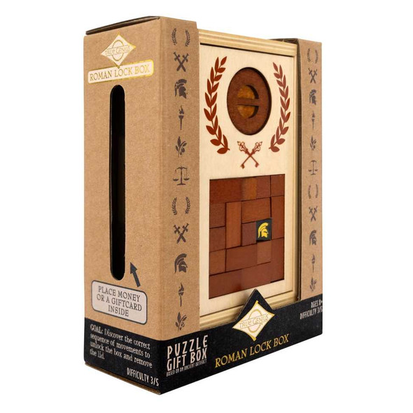  Roman Lock Box Secret Gift Box Puzzle
