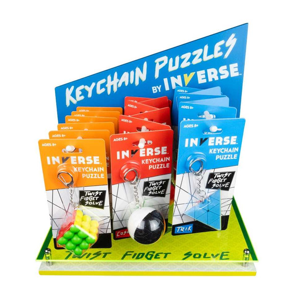  Inverse Blinx Puzzle Keychain
