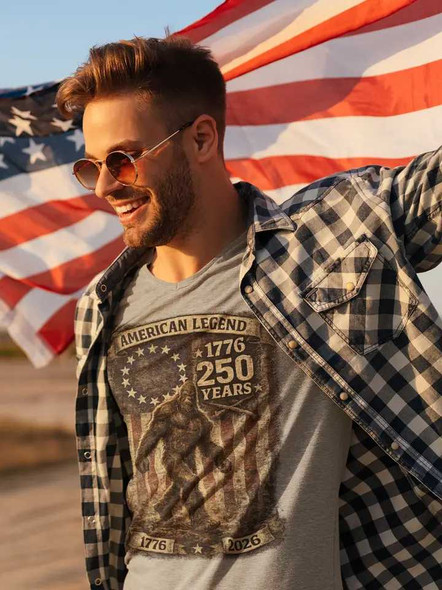 American Legend 250 Years Bigfoot Shirt