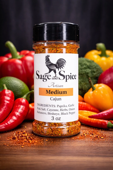 Medium Cajun Spice Blend