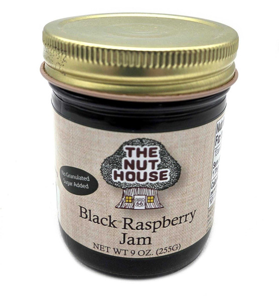  Nut House Black Raspberry Jam No Sugar Added 9 oz