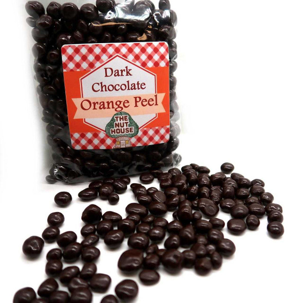  Dark Chocolate Covered Orange Peel 10 oz