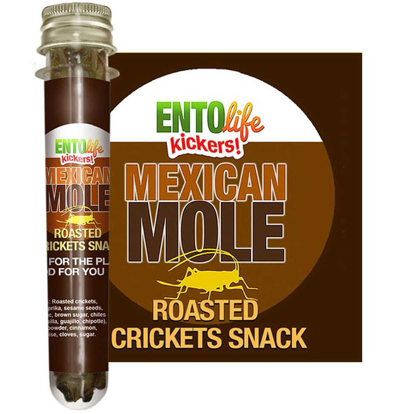  Cricket Kickers Snack Tube - Mexican Mole