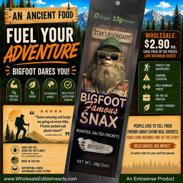  Bigfoot Cricket Snax