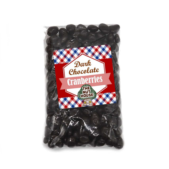 The Nut House Dark Chocolate Cranberries 12 oz