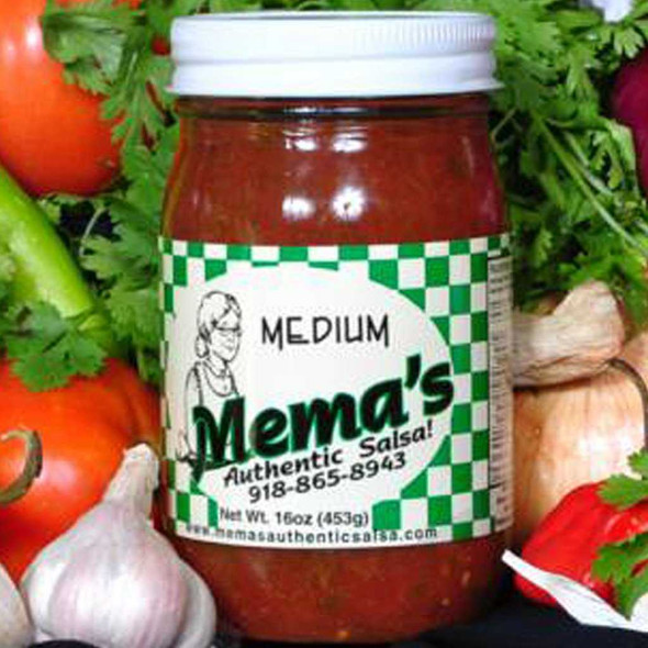 Mema's Fine Food Mema's Medium Salsa