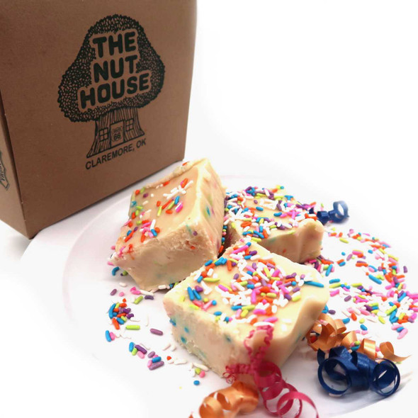 The Nut House Birthday Cake Fudge - 1 lb.