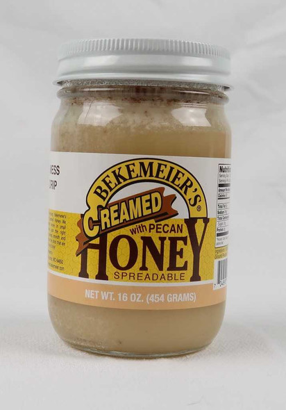 The Honey House Grand Pa's Spun Honey with Pecans 16 oz