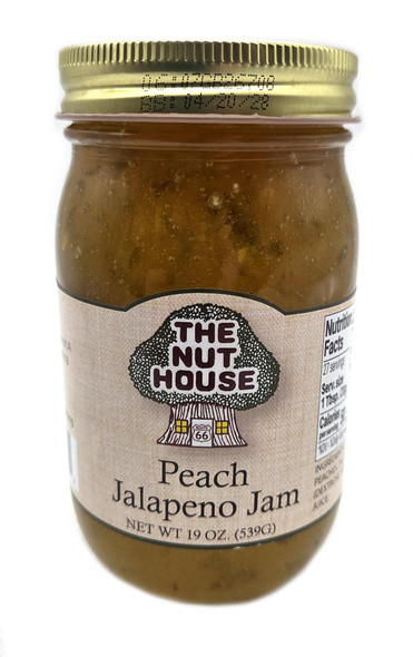 Nut House Peach Jalapeno Jam 19 oz