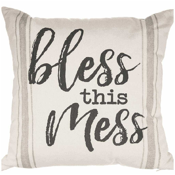 Ganz Bless This Mess Pillow