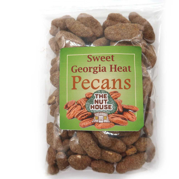 The Nut House Sweet Georgia Heat Pecans 10 oz