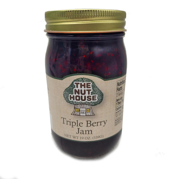 Nut House Triple Berry Jam 18 oz