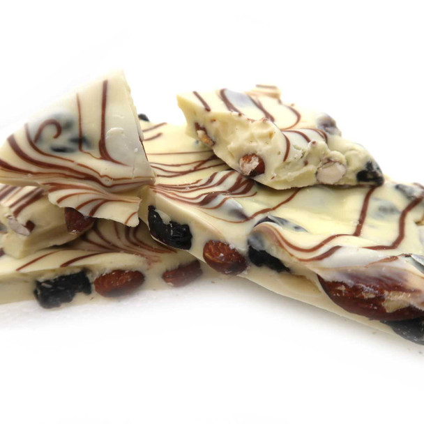 The Nut House White Chocolate Cherry Almond Bark