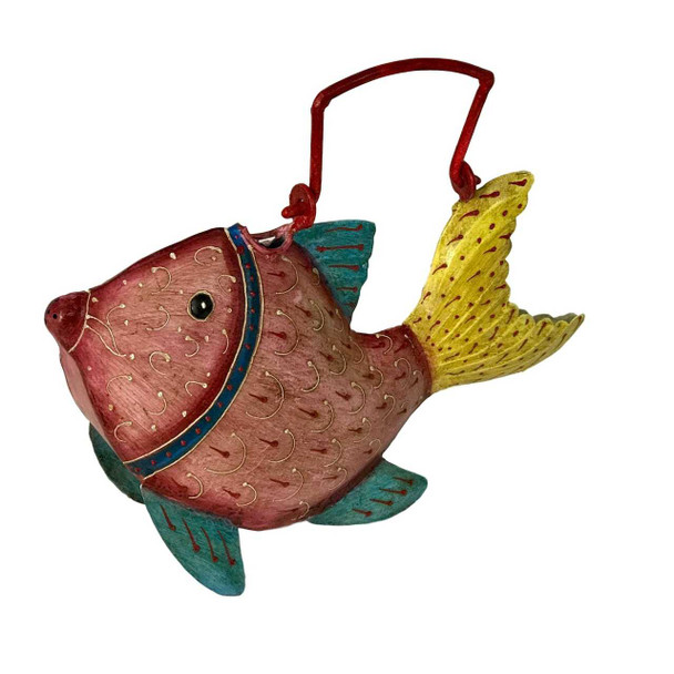Wilco Home Whimsical Yellowtail Fish Watering Can