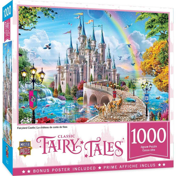 MasterPieces Classic Fairy Tales - Fairyland Castle 1000 Piece Puzzle