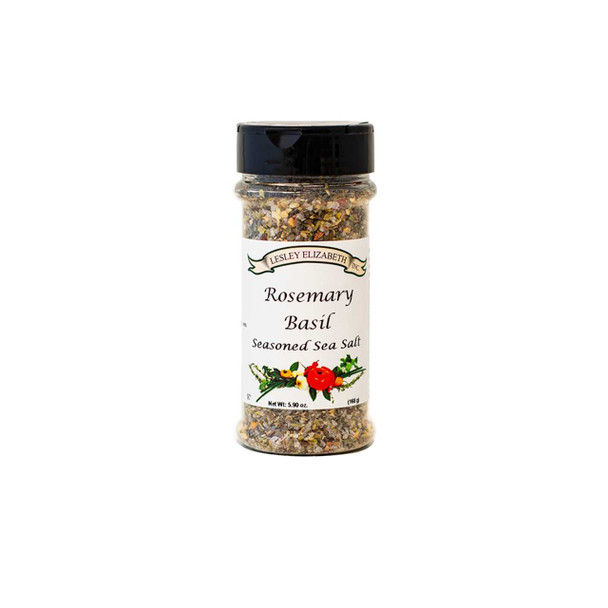 Lesley Elizabeth Rosemary and Basil Seasoned Sea Salt