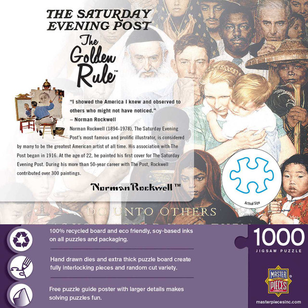 Saturday Evening Post - The Golden Rule 1000pc Puzzle