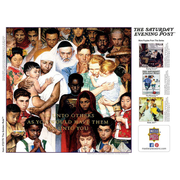 Saturday Evening Post - The Golden Rule 1000pc Puzzle