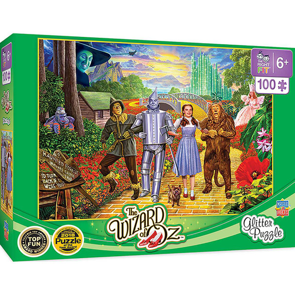 MasterPieces The Wizard of Oz 100 Piece Right Fit Kids Puzzle