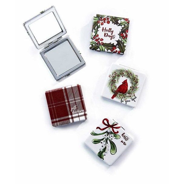 Giftcraft Christmas Compact Mirror