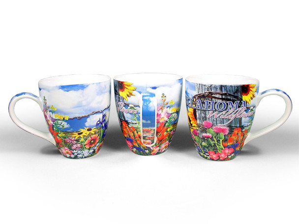 OK Wildflowers Mug