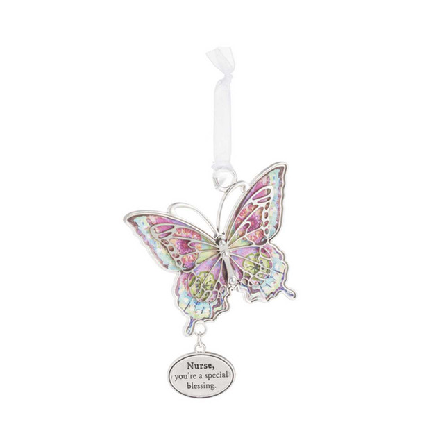 Ganz Nurse You're a Special Blessing Butterfly Ornament