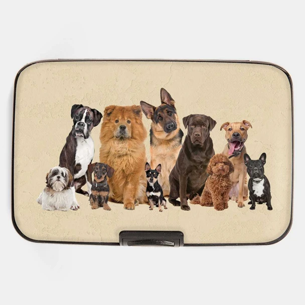 Monarque Dog Breeds Armored Wallet