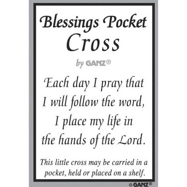 Ganz Blessings Pocket Cross