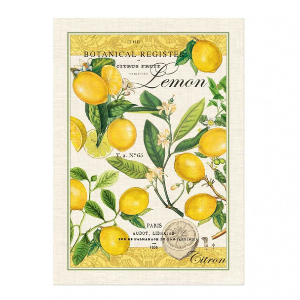 Michel Design Works Lemon Basil Kitchen Towel