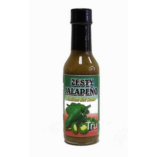 Tru Pickles Zesty Jalapeno Hot Sauce 5 oz