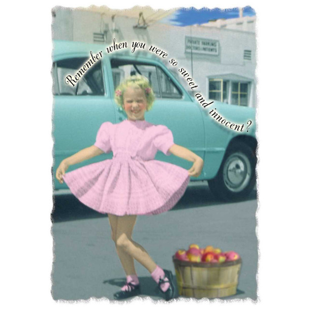 Shade Tree Greetings Remember When You Were So Sweet and Innocent Card