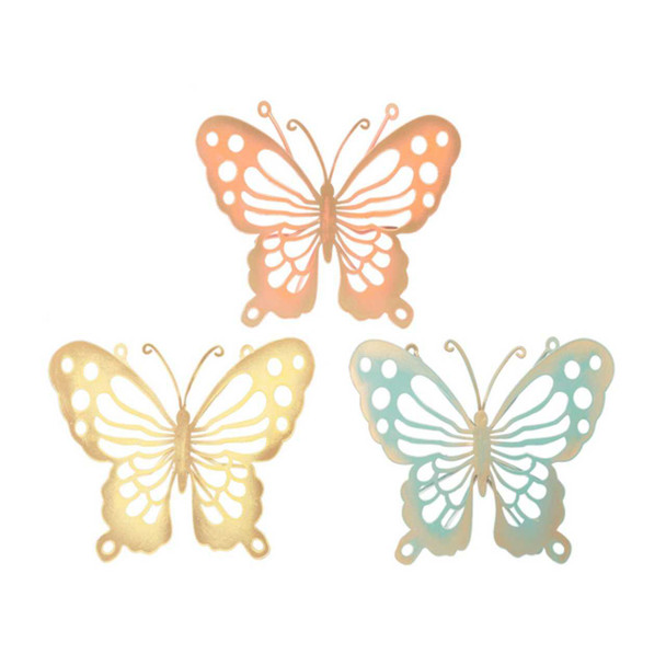 Giftcraft Small Butterfly with Gold Wall Decor