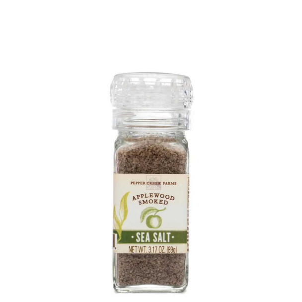 Pepper Creek Farms Applewood Smoked Salt Grinder 3.2 oz