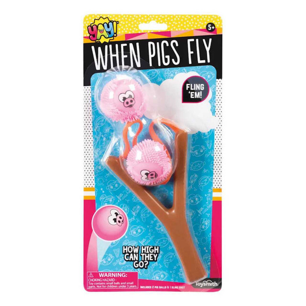 Toysmith When Pigs Fly Slinger