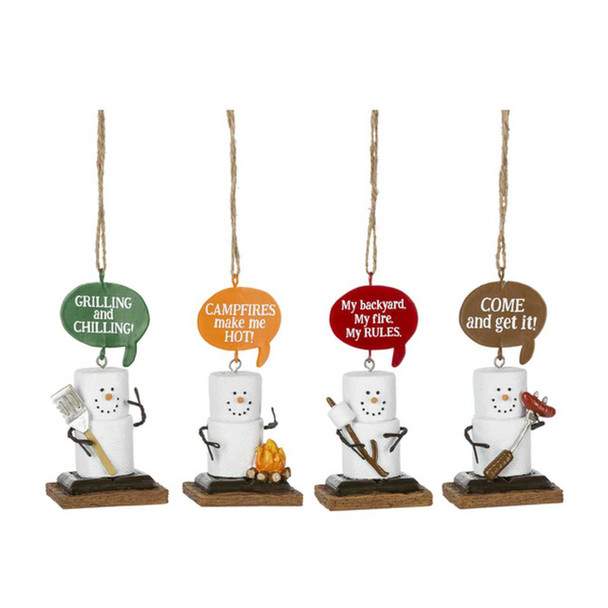 Ganz S'mores Campfire Friend Ornament