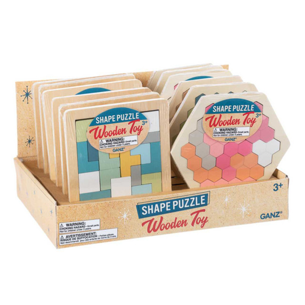 Ganz Wooden Shape Puzzle