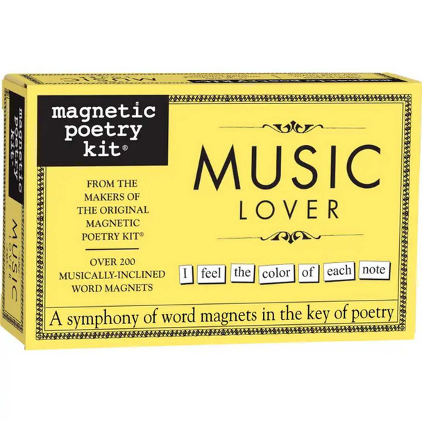 Magnetic Poetry Music Lover Magnetic Poetry Kit