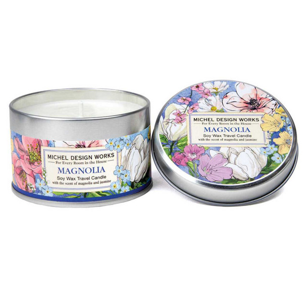 Michel Design Works Magnolia Travel Candle