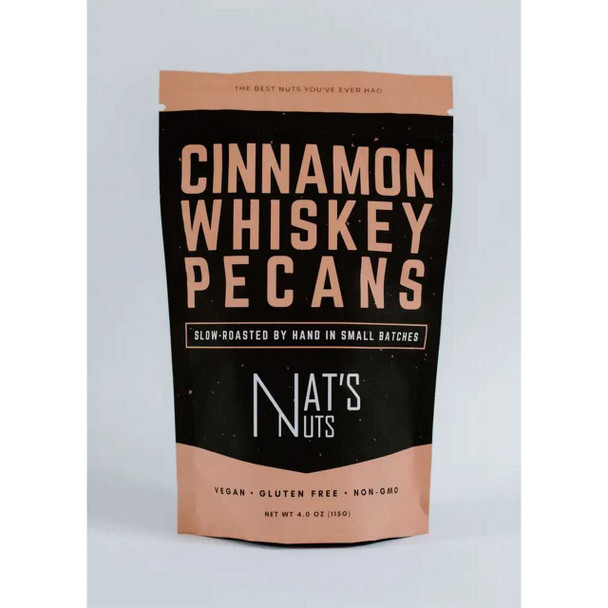 Nat's Nuts Cinnamon Whiskey Pecans