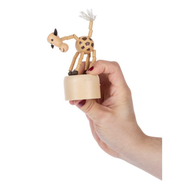 Ganz Wooden Animal Push Puppet