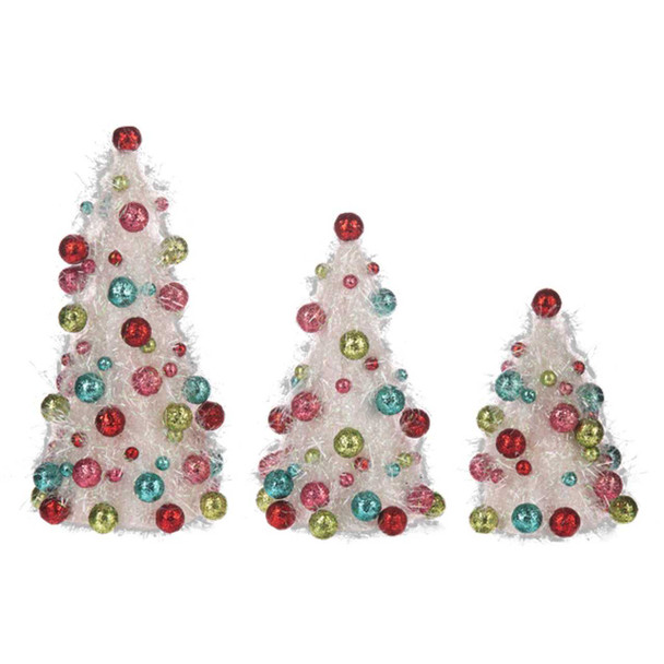 Ganz Multi Colored Tree Set