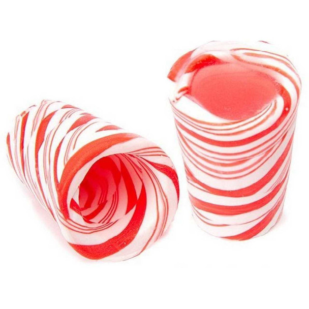 Bee International Candy Cane Shotglass