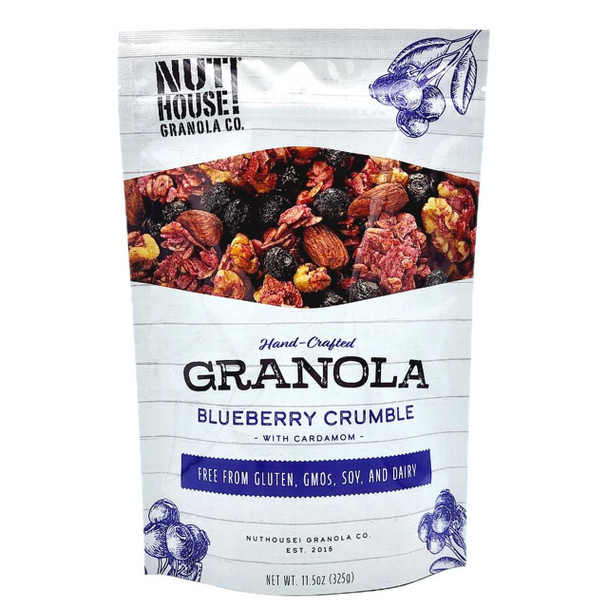 Nuthouse Granola Co Blueberry Crumble Granola 12oz