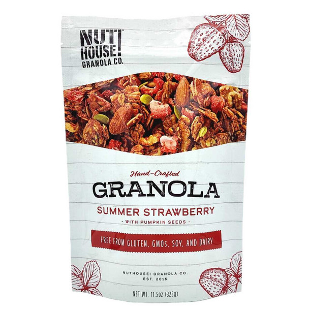 Nuthouse Granola Co Summer Strawberry Granola 12oz